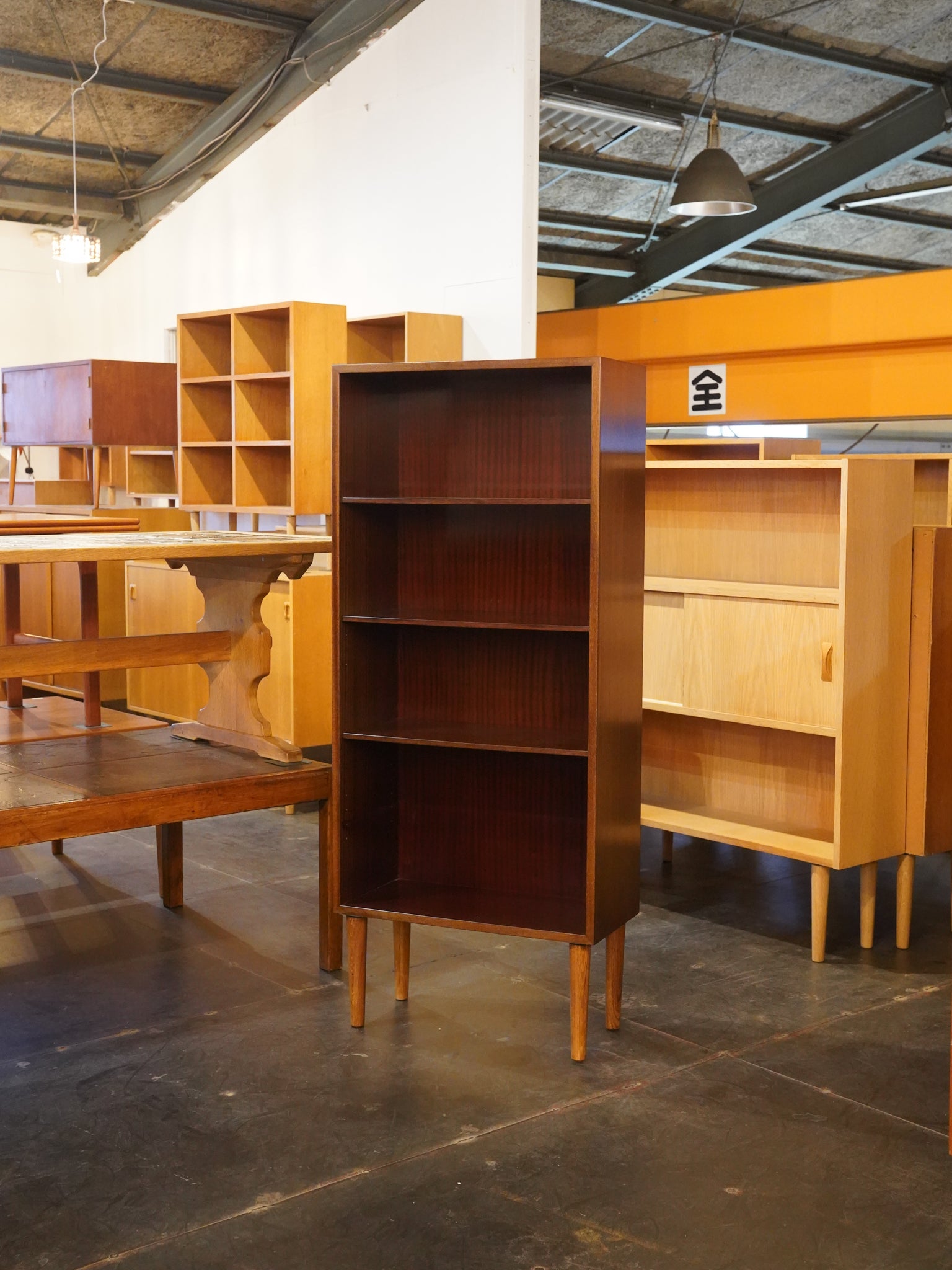 Omann Jun - ウッド シェルフ - 1960's , Denmark - cerote antiques