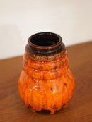 Scheurich "Wien" 269/15 , A.Seide <br>Fat Lava <br>セラミック フラワーベース <br>1970's , West Germany <br> reload店