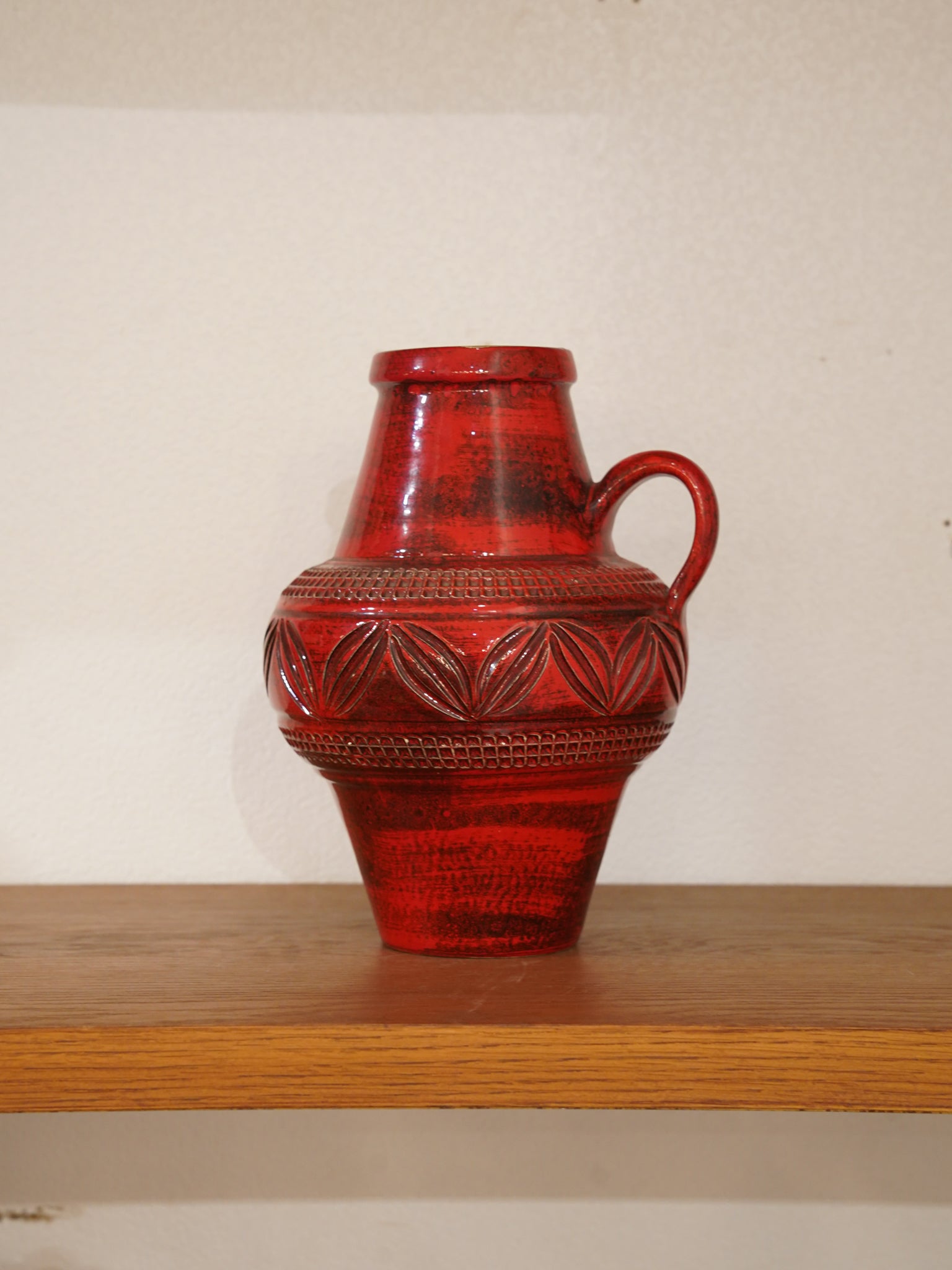 J.L. Knödgen - Fat Lava - セラミック フラワーベース - 1960's-1970's , West Germany - cerote antiques