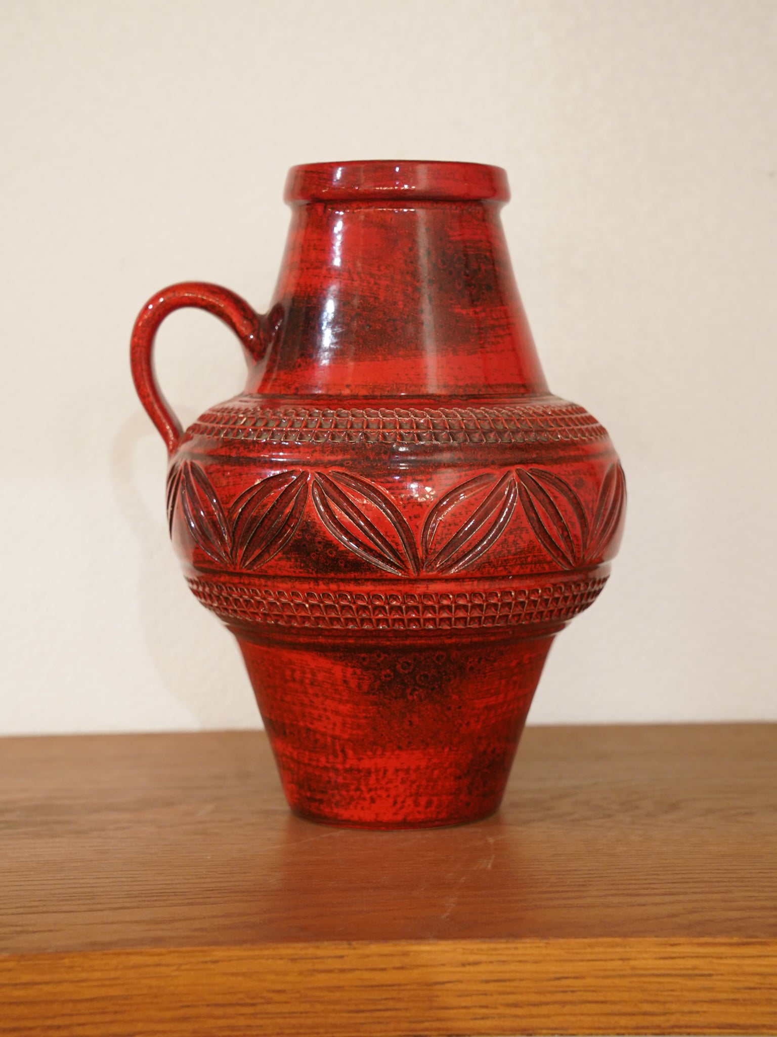 J.L. Knödgen - Fat Lava - セラミック フラワーベース - 1960's-1970's , West Germany - cerote antiques