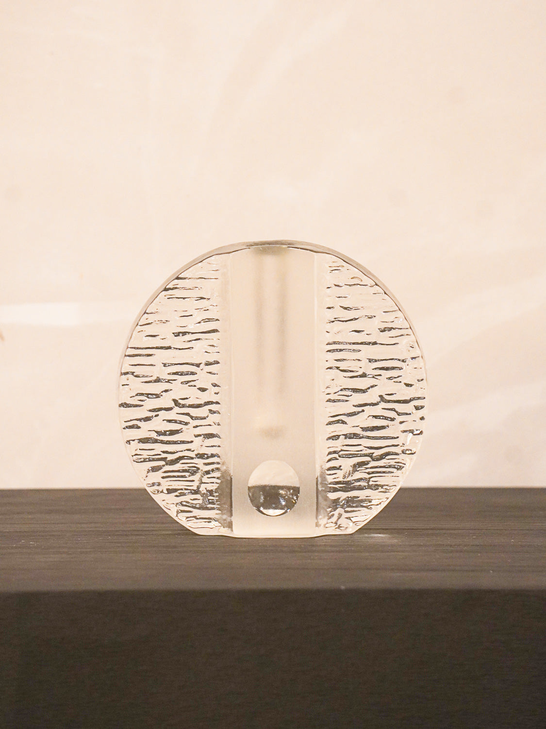 Walther Glas , Heiner Düsterhaus - Germany , 1970's -  'Solifleur' ガラスフラワーベース