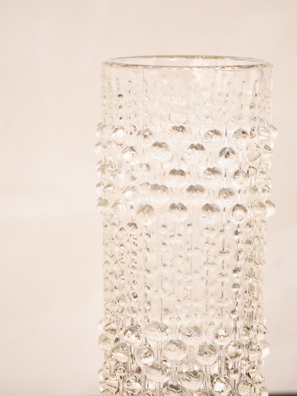 Heřmanova Huť , FRANTISEK PECENY - Czech , 1970's -  ‘CANDLE WAX’ ガラスフラワーベース