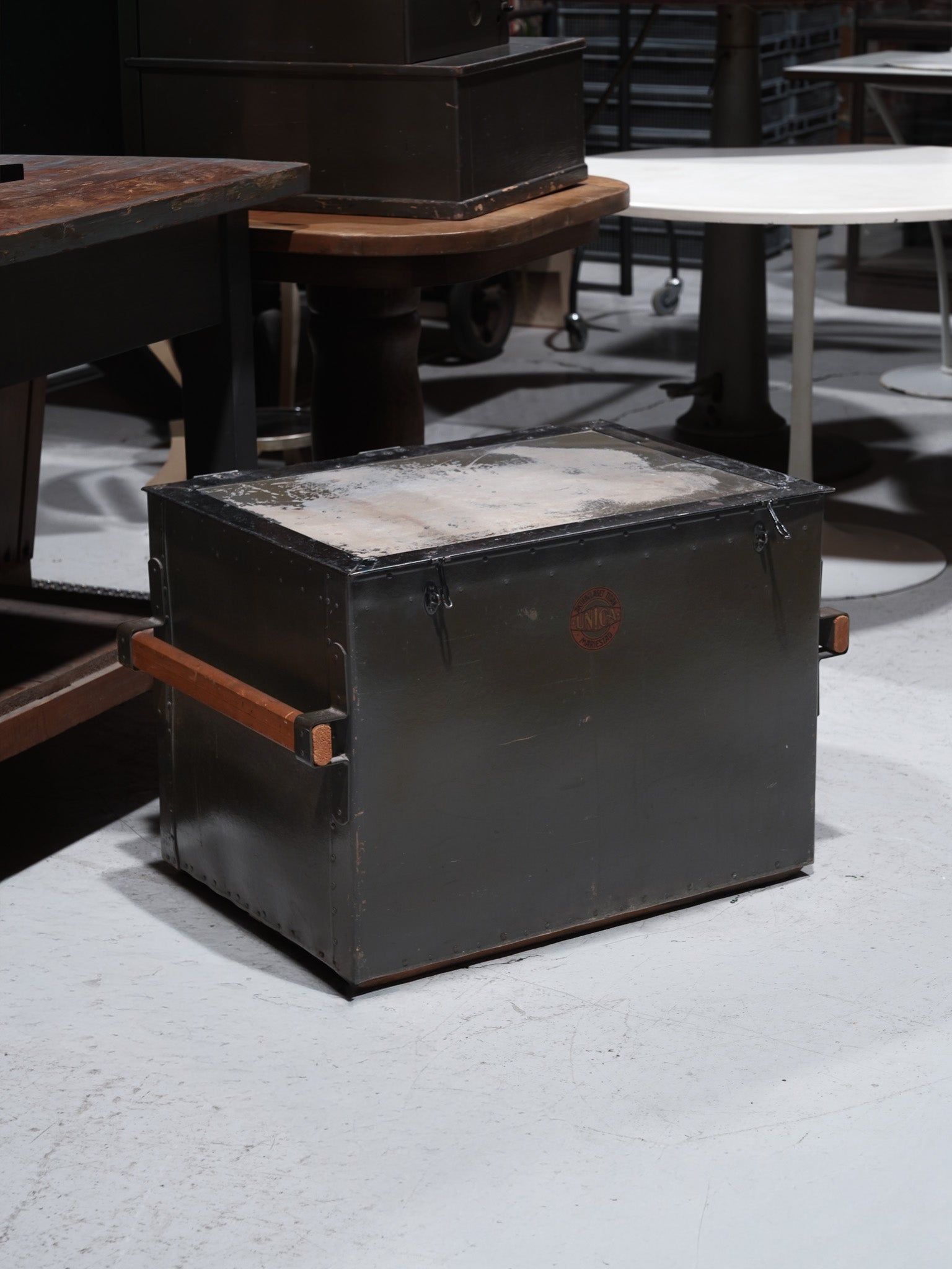 AKTIEBOLAGET TIDAN - ヴァルカナイズドファイバーボックス - Sweden , 1900's - 大和店