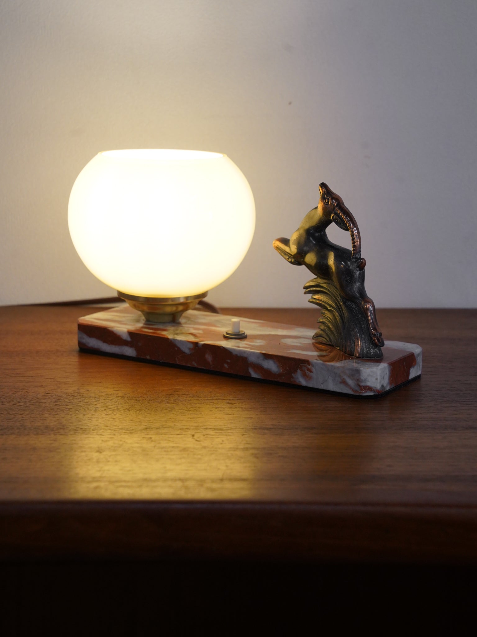 アールデコ テーブルランプ - France - cerote antiques