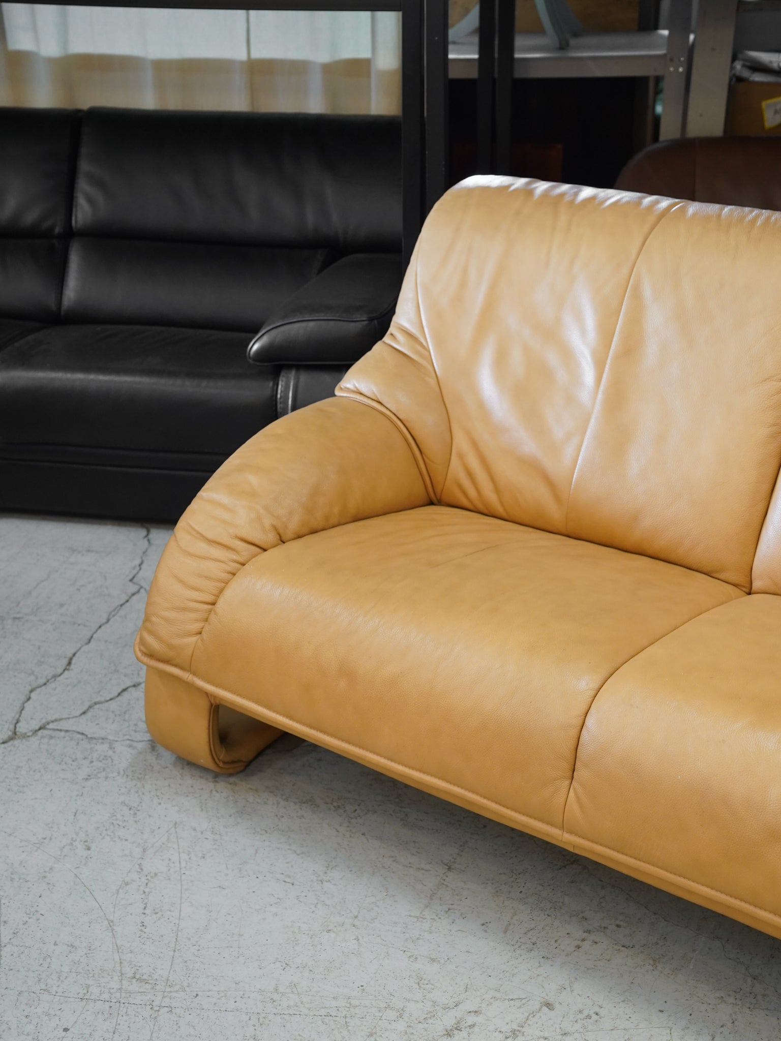 himolla - レザー 2シーターソファ - Germany - cerote antiques