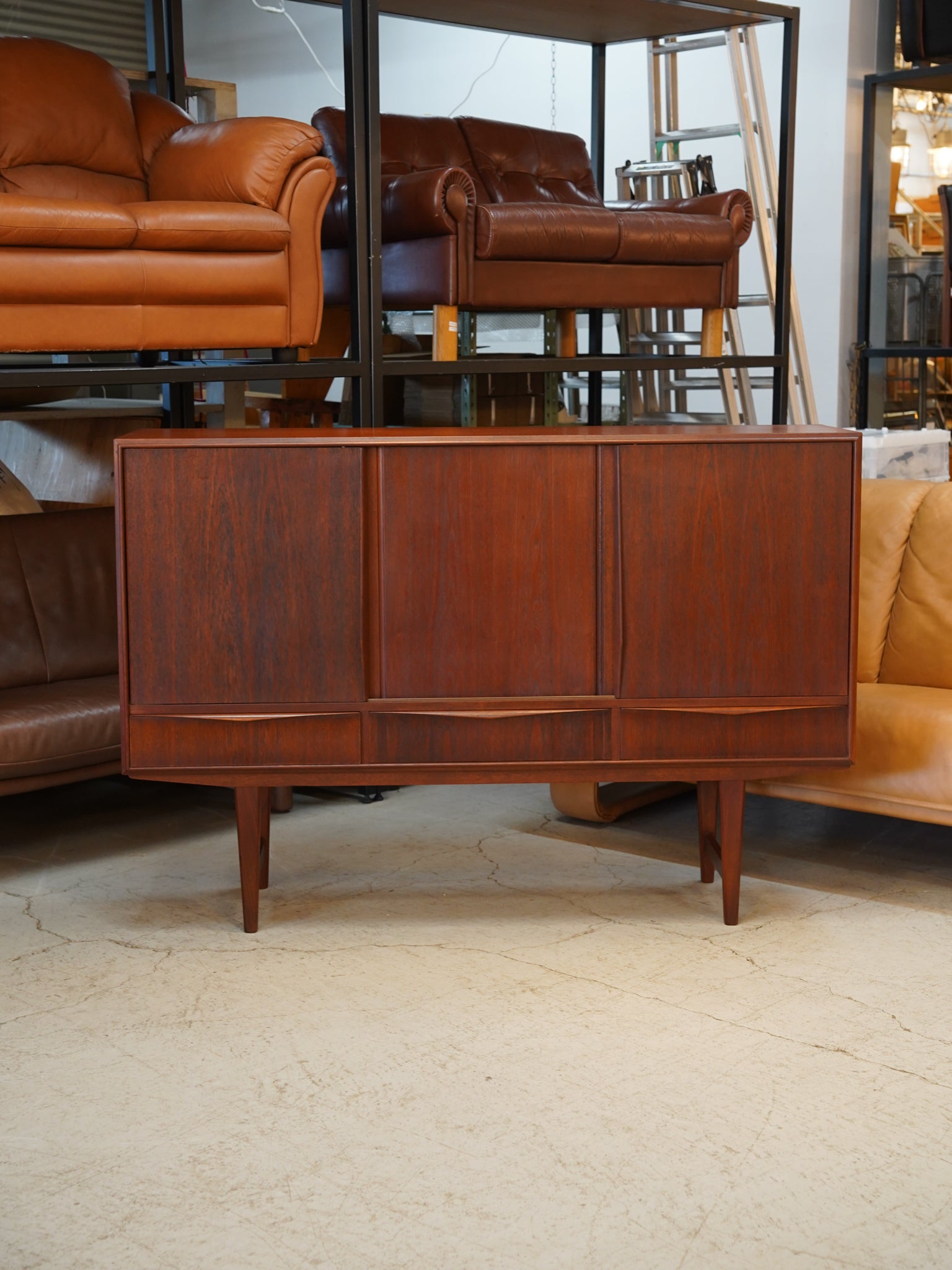 Sejling Skabe , E.W. Bach - チークウッド サイドボード - 1950's-1960's , Denmark - 大和店