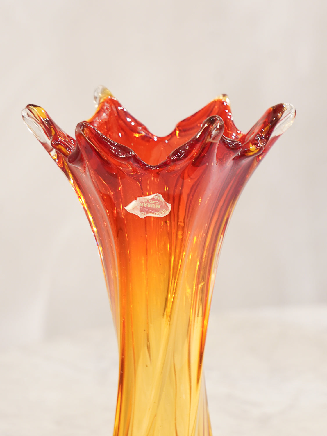 Murano - 1950-60's , Italy - ガラス フラワーベース