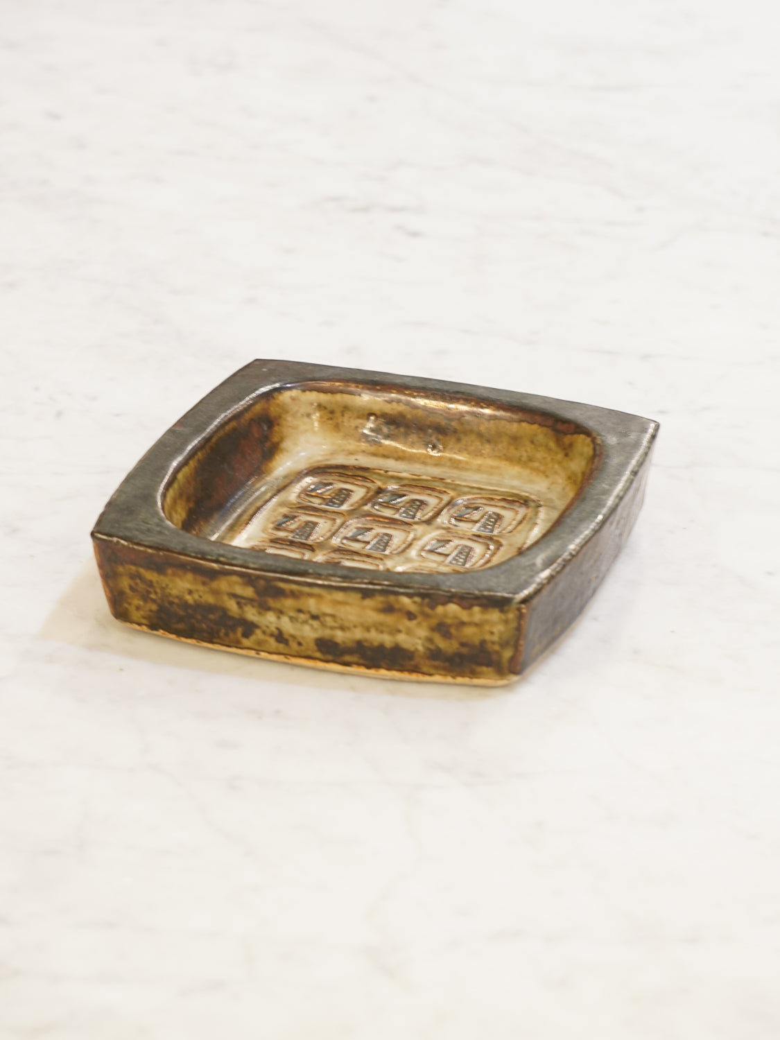 Royal Copenhagen "Jørgen Mogensen" - スクエアトレイ - 1960'sDenmark - bob's box