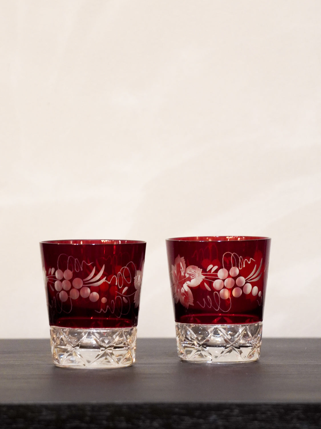 Wittig Crystal  - Czech , 1960s - エーゲルマン ガラス セット