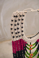 Versmissen<br>Necklace Black/Red/Green On Stand <br>cerote antiques・大和店・大阪店 - ヴィンテージ SHARK ATTACK