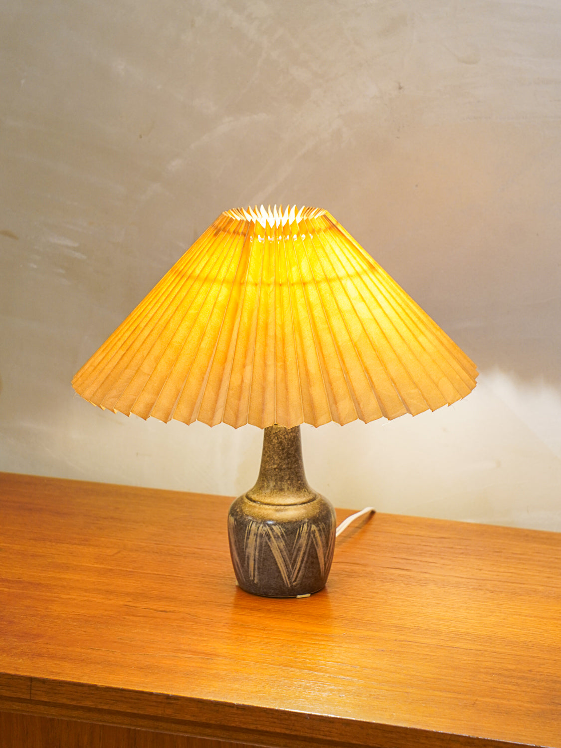 セラミック テーブルランプ - cerote antiques