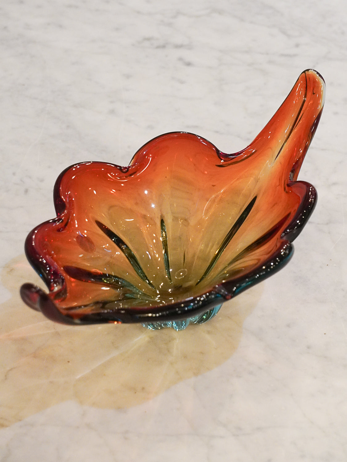 Murano - ガラス トレイ - 1960-70's , Italy