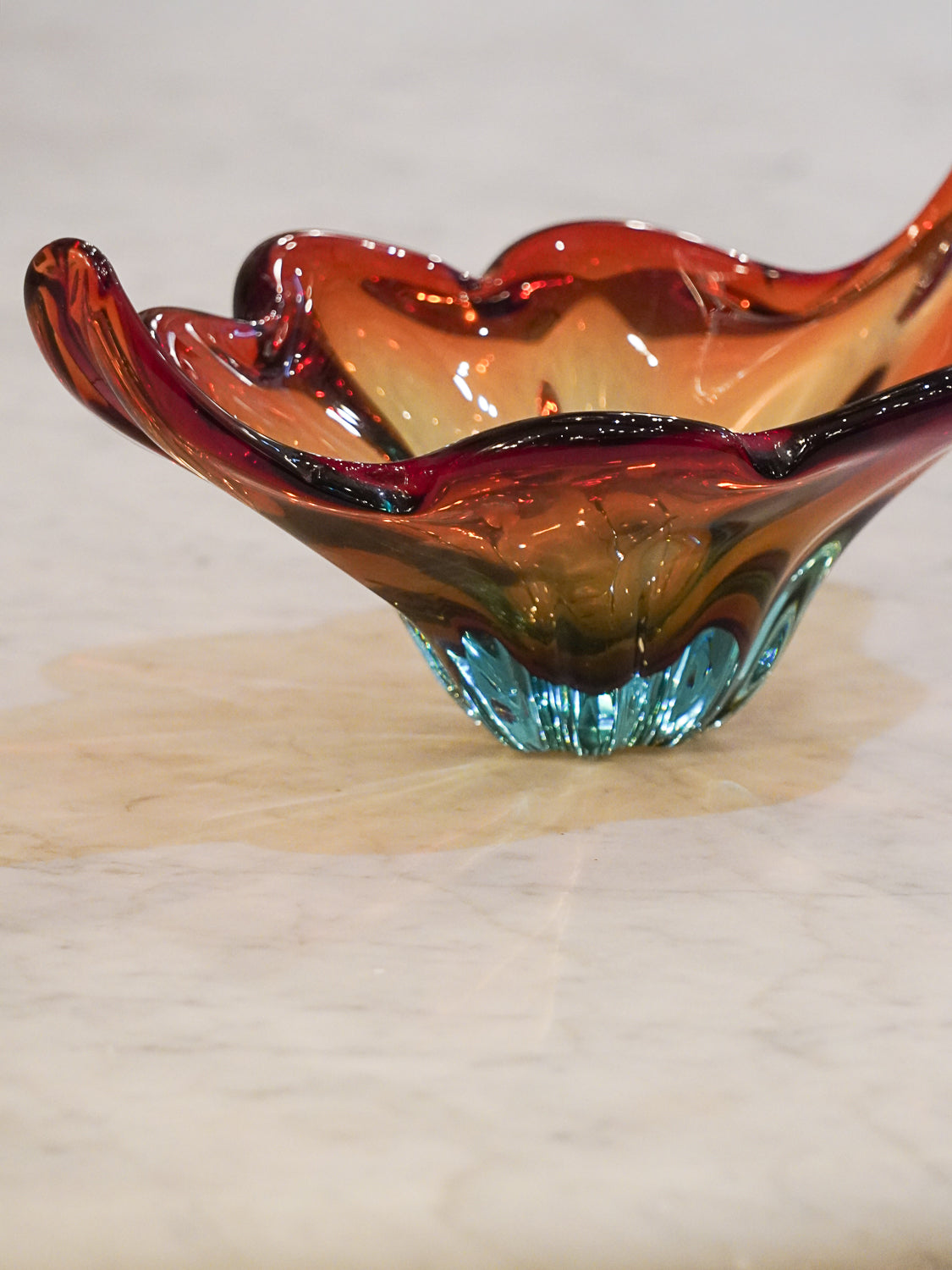 Murano - ガラス トレイ - 1960-70's , Italy