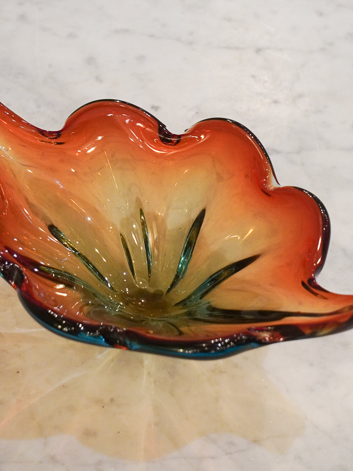 Murano - ガラス トレイ - 1960-70's , Italy
