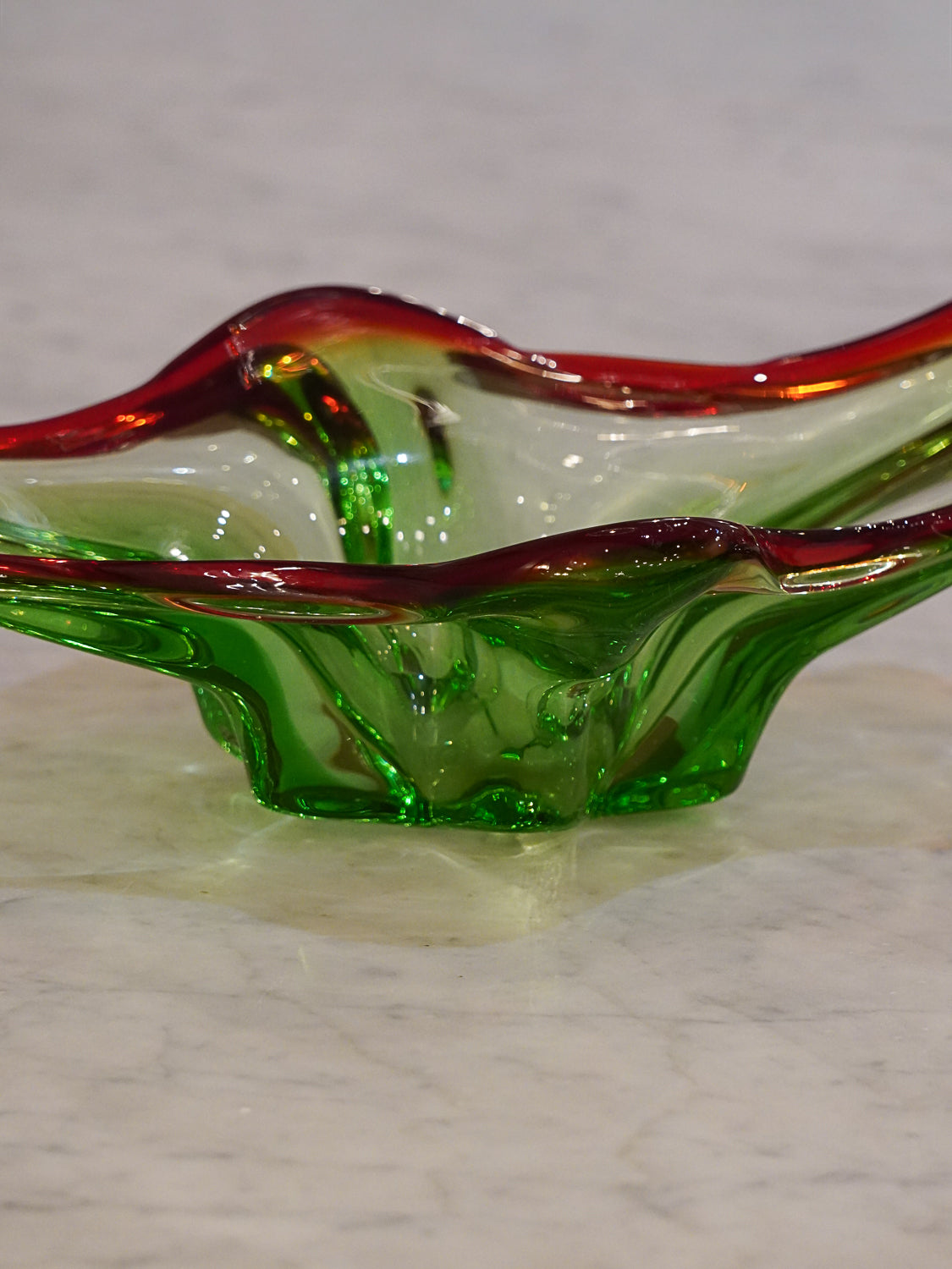 Murano - ガラス トレイ - 1960-70's , Italy