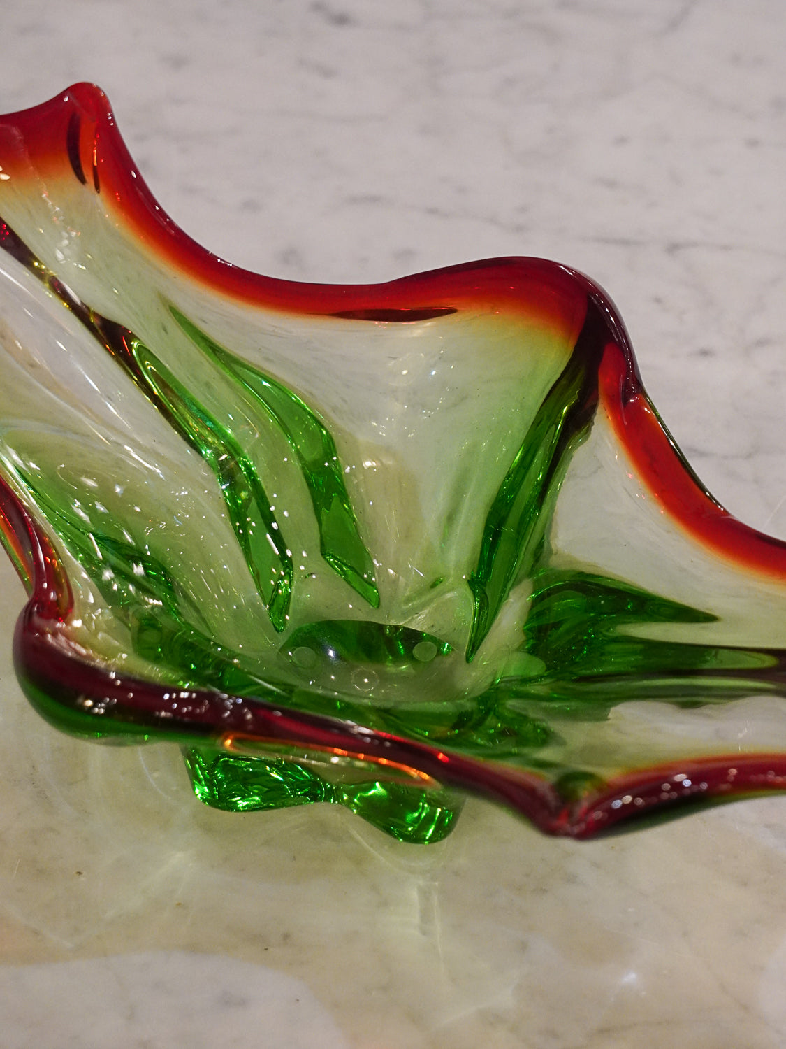 Murano - ガラス トレイ - 1960-70's , Italy