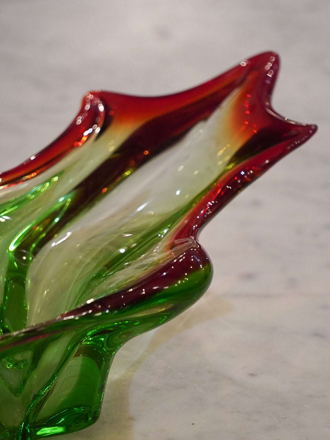 Murano - ガラス トレイ - 1960-70's , Italy
