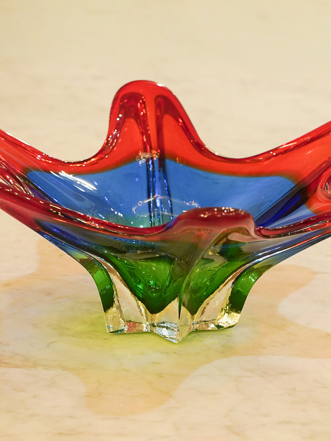 Murano - ガラス トレイ - 1970's , Italy