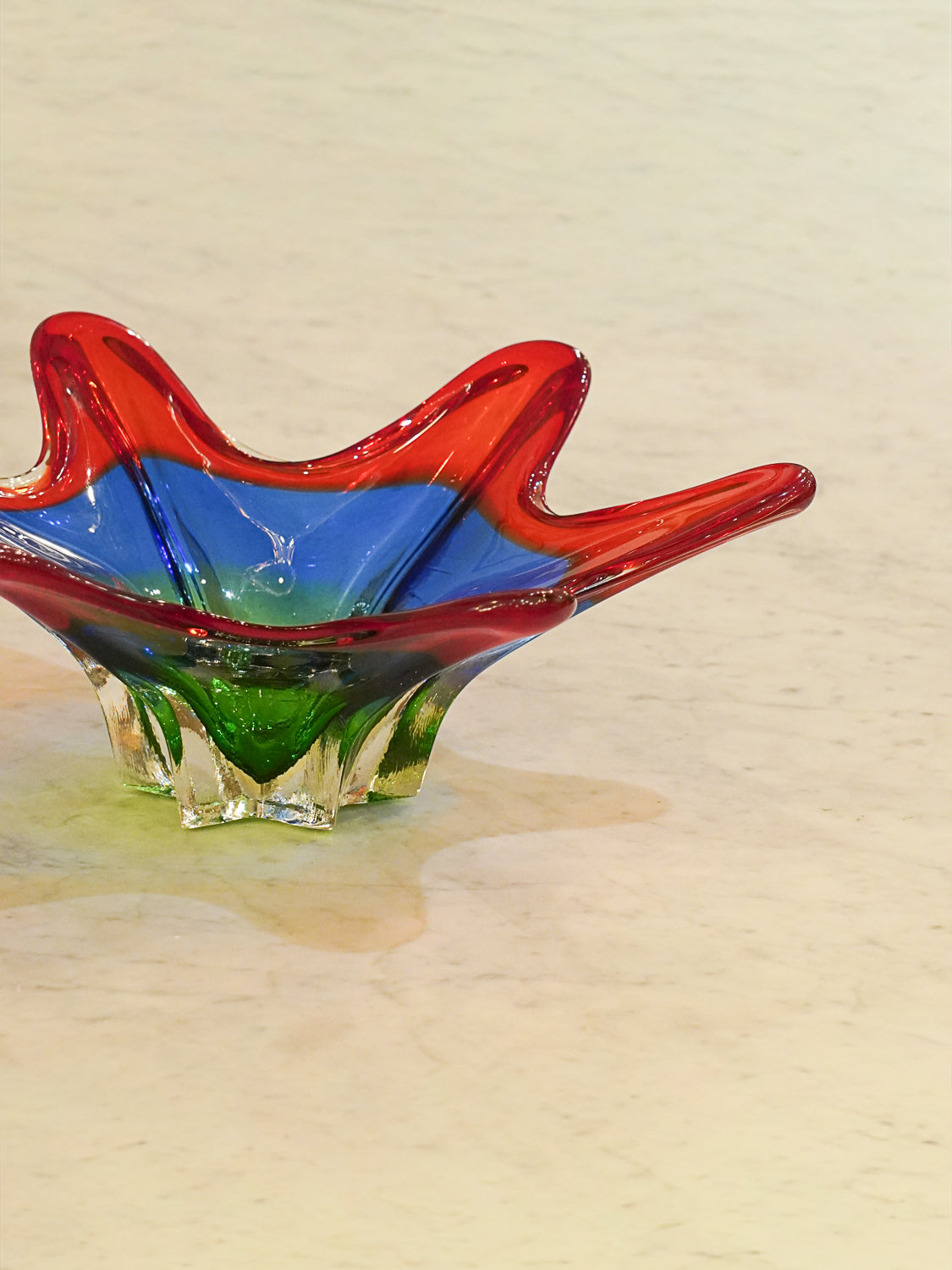 Murano - ガラス トレイ - 1970's , Italy