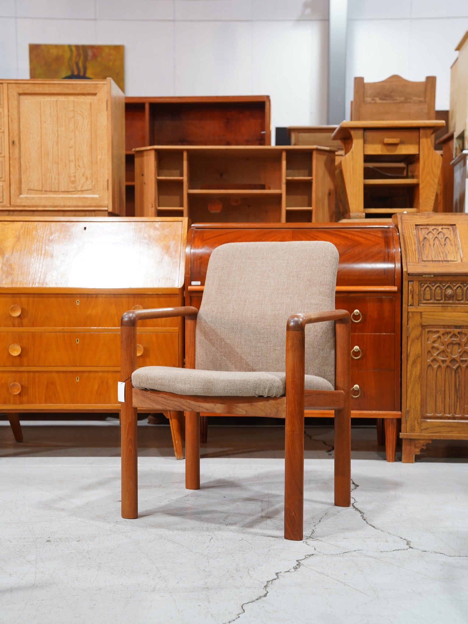 チークウッド アームチェア - cerote antiques