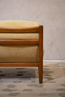 ファブリック 1シーターソファ<br>denmark 1970's <br>cerote antiques - ヴィンテージ SHARK ATTACK
