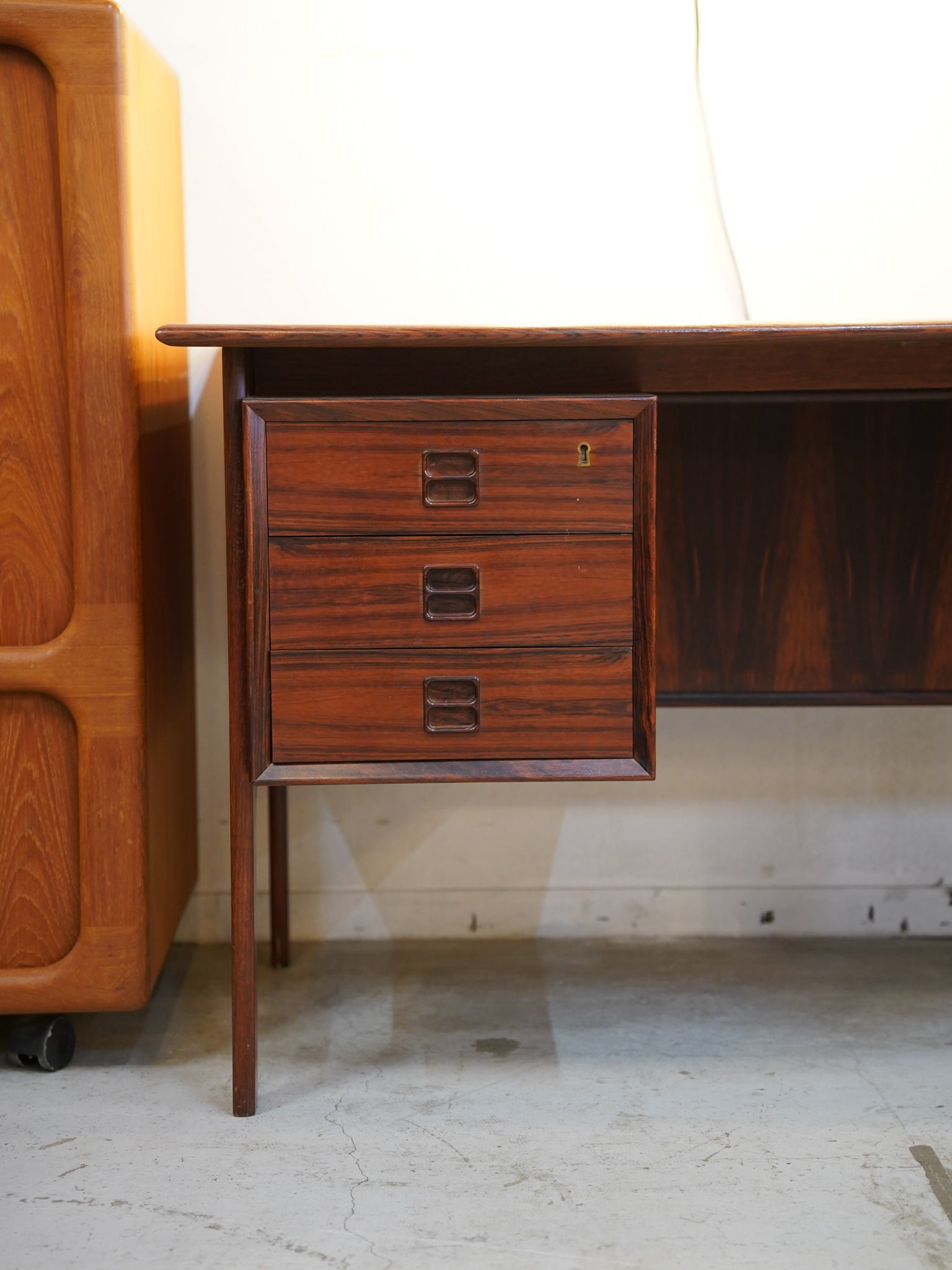 Brouer , Erik Brouer - ウッド デスク - 1960's , Denmark - 大和店