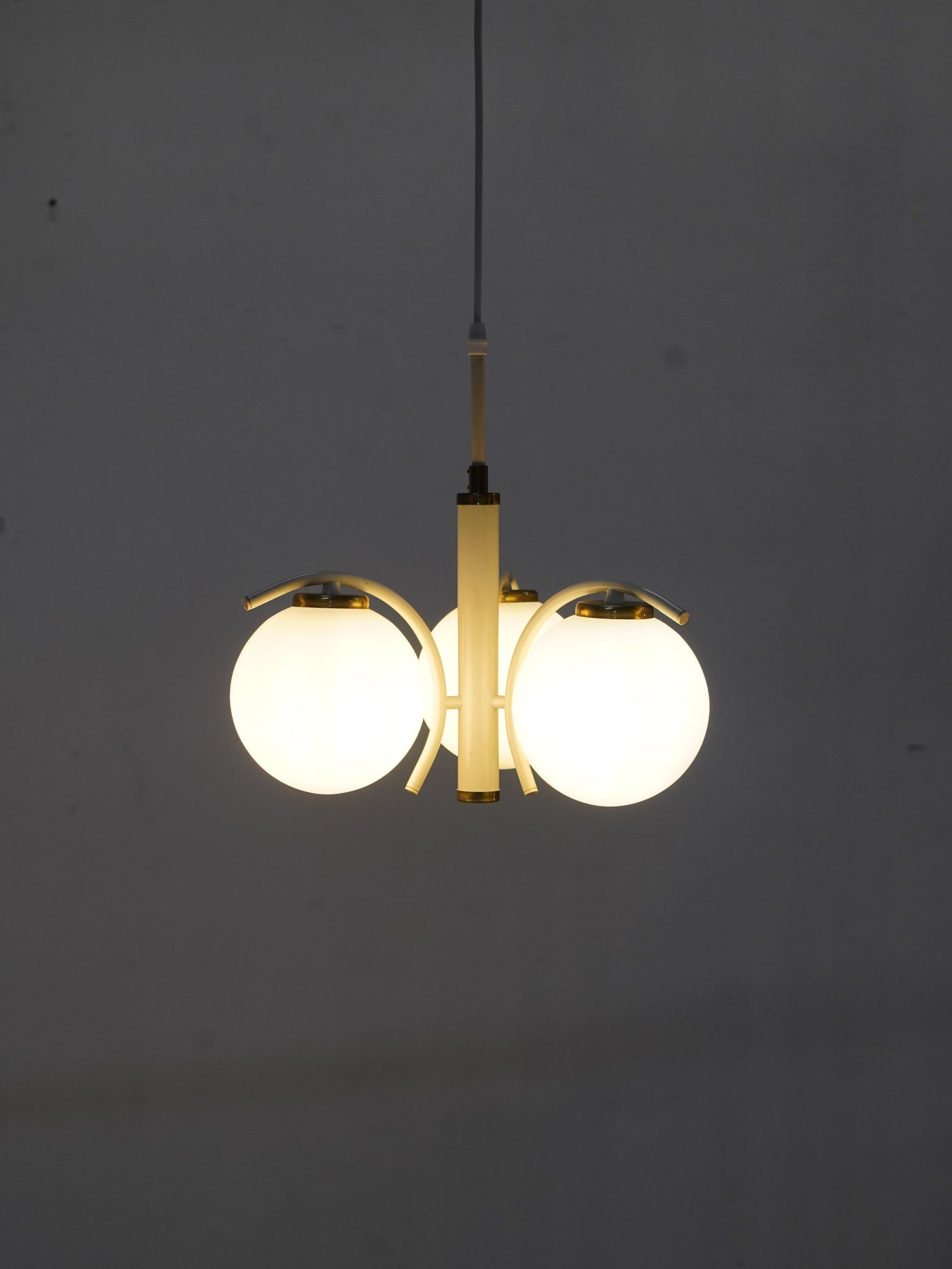 Richard Essig - 1970's , Germany - 3灯シャンデリア - cerote antiques