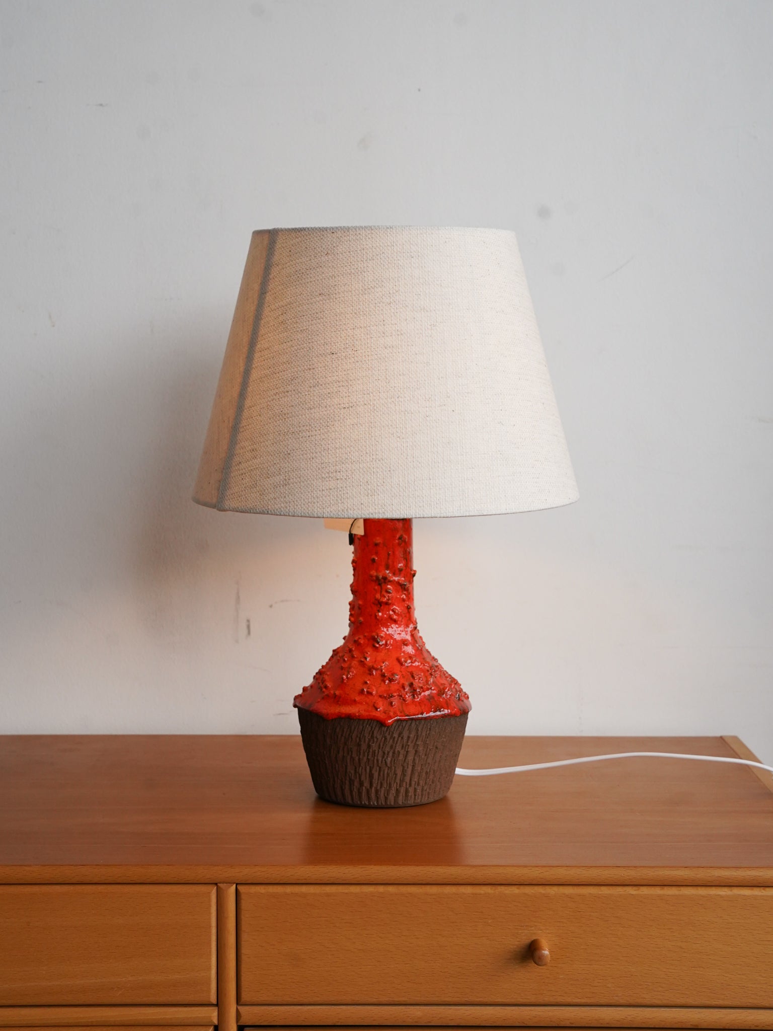セラミック テーブルランプ - 1960's-1970's , West Germany - cerote antiques