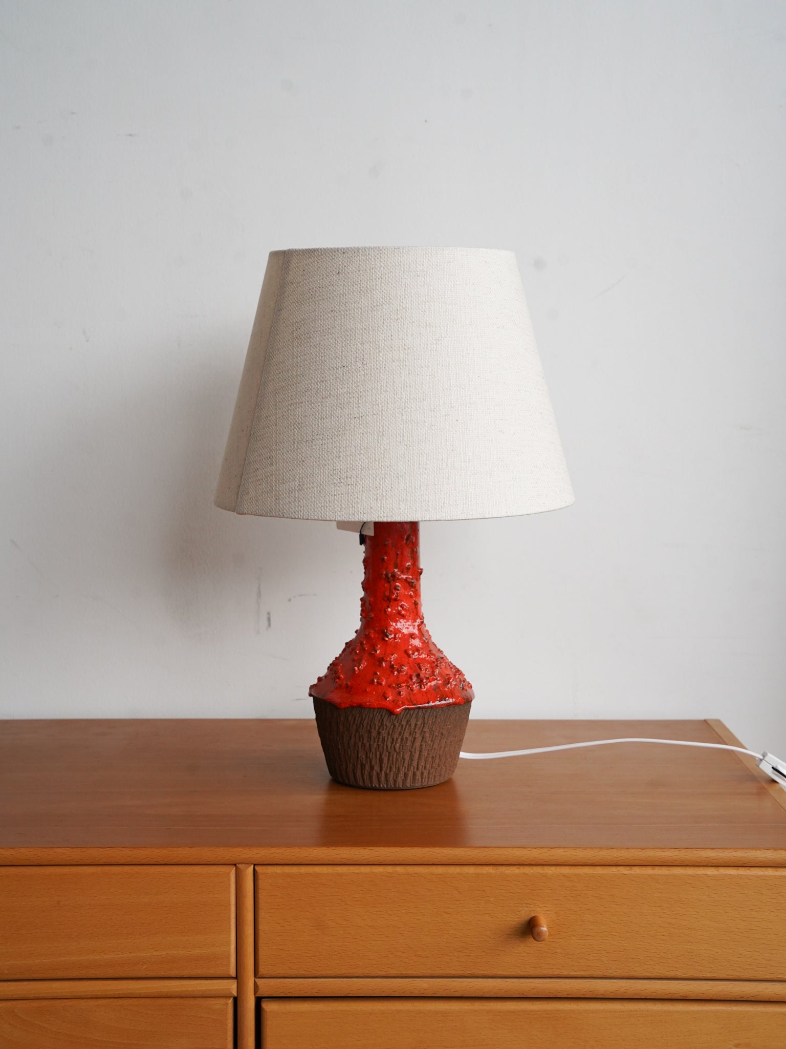 セラミック テーブルランプ - 1960's-1970's , West Germany - cerote antiques