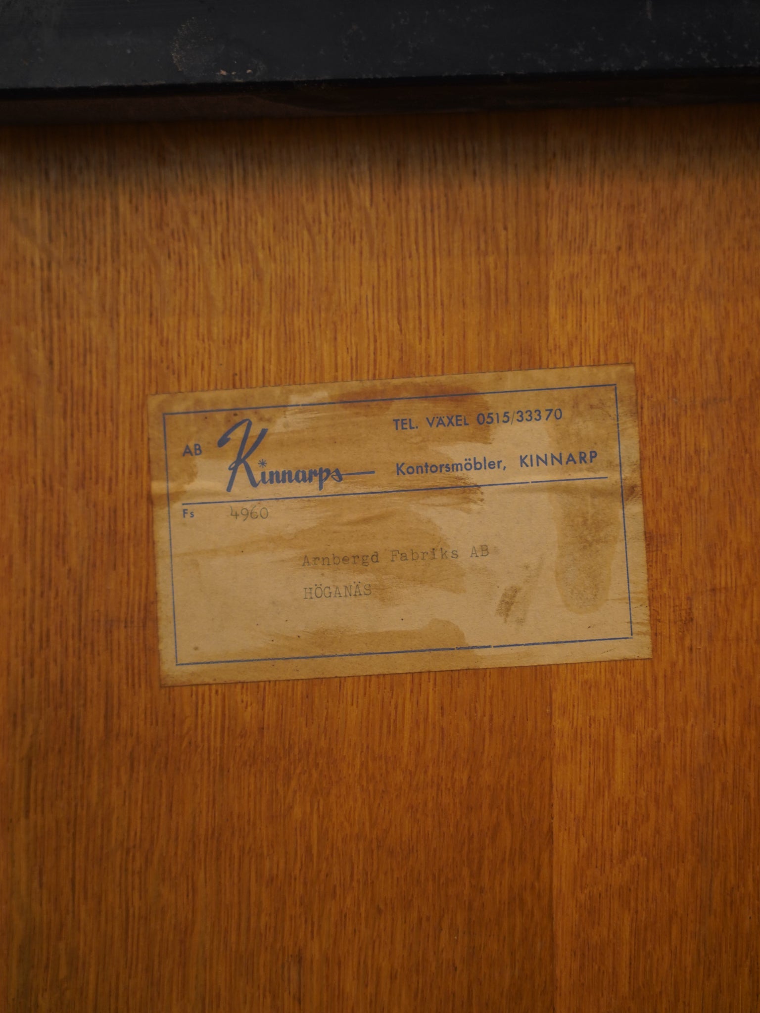 Kinnarps - Sweden , 1960s  - デスク