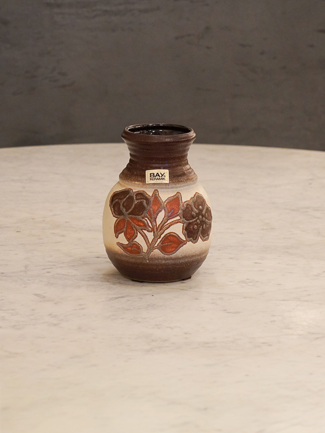Bay Keramik 630-17 - セラミックフラワーベース - West Germany - cerote antiques