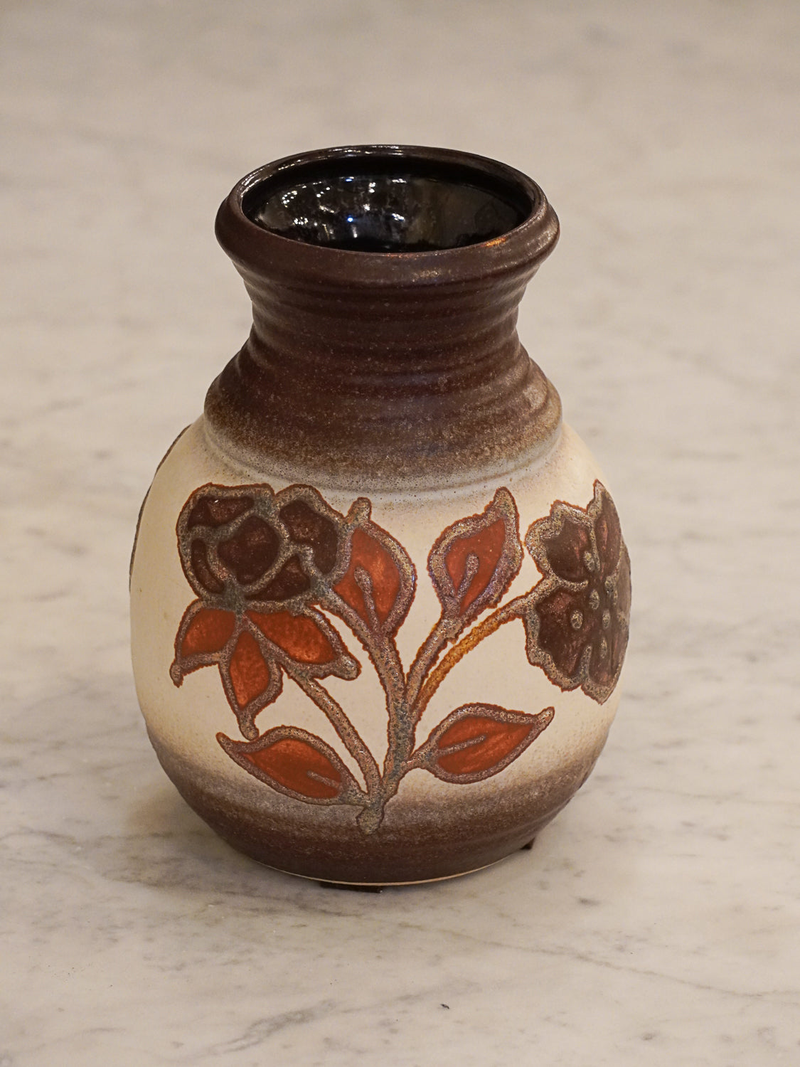Bay Keramik 630-17 - セラミックフラワーベース - West Germany - cerote antiques