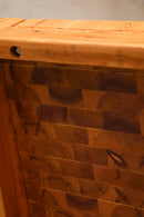 Wooden Mosaic Work Coffee Table <br>大阪店 - ヴィンテージ SHARK ATTACK