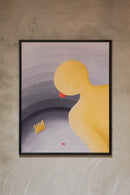 Kurt Hansen [Tør, tør ikke] <br>ウォールアート <br>Denmark<br>cerote antiques - ヴィンテージ SHARK ATTACK
