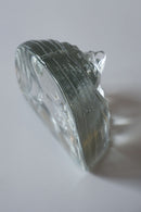 No.2-1 Bergdala Glasbruk社<br>ガラスオブジェ (L) <br>1960's , Sweden <br>bob's box - ヴィンテージ SHARK ATTACK