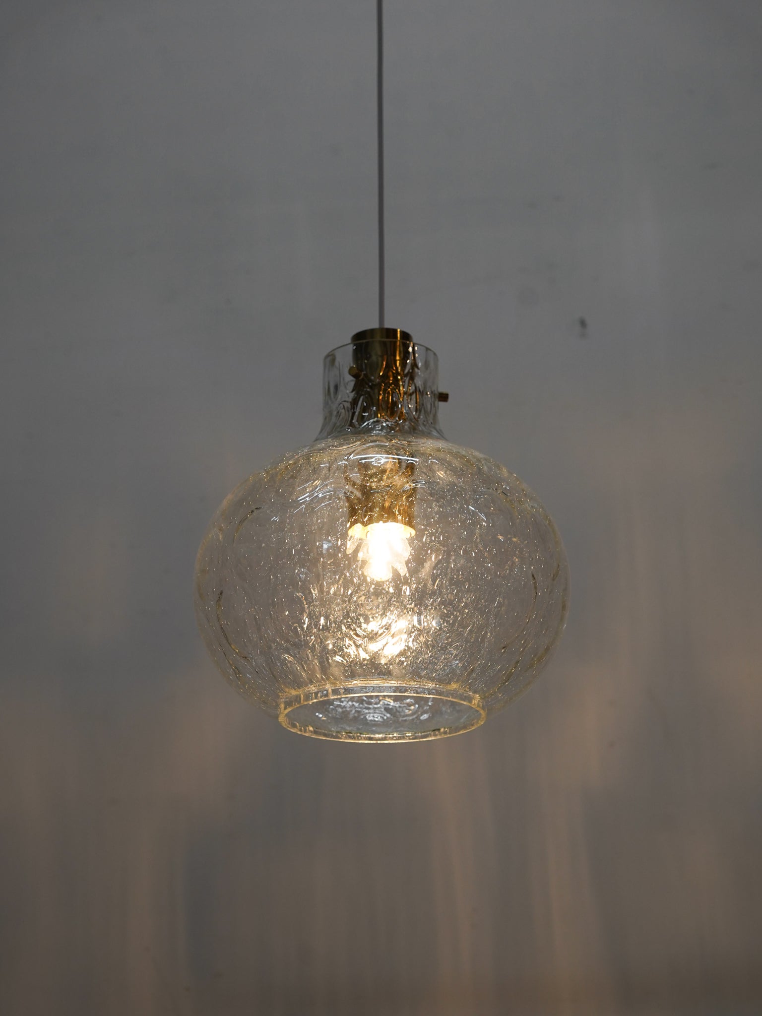 Glashütte Limburg - Helena Tynell - 1960's - Germany - ペンダントランプ