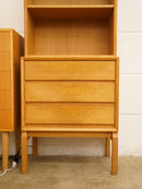 OLD IKEA , Marian Grabinski <br>オークウッド シェルフ/キャビネット <br>1960's , Sweden <br> cerote antiques
