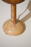 Alabaster Table lamp<br>1980-90's , Spain<br>bob's box - ヴィンテージ SHARK ATTACK