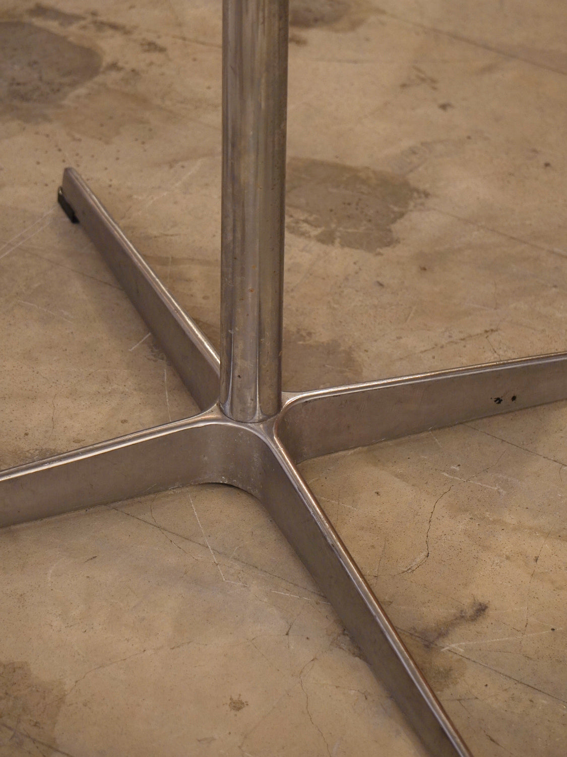 Fritz Hansen Piet Hein × Arne Jacobsen - 4スターベース スクエアテーブル/カフェテーブル - Denmark 2000's