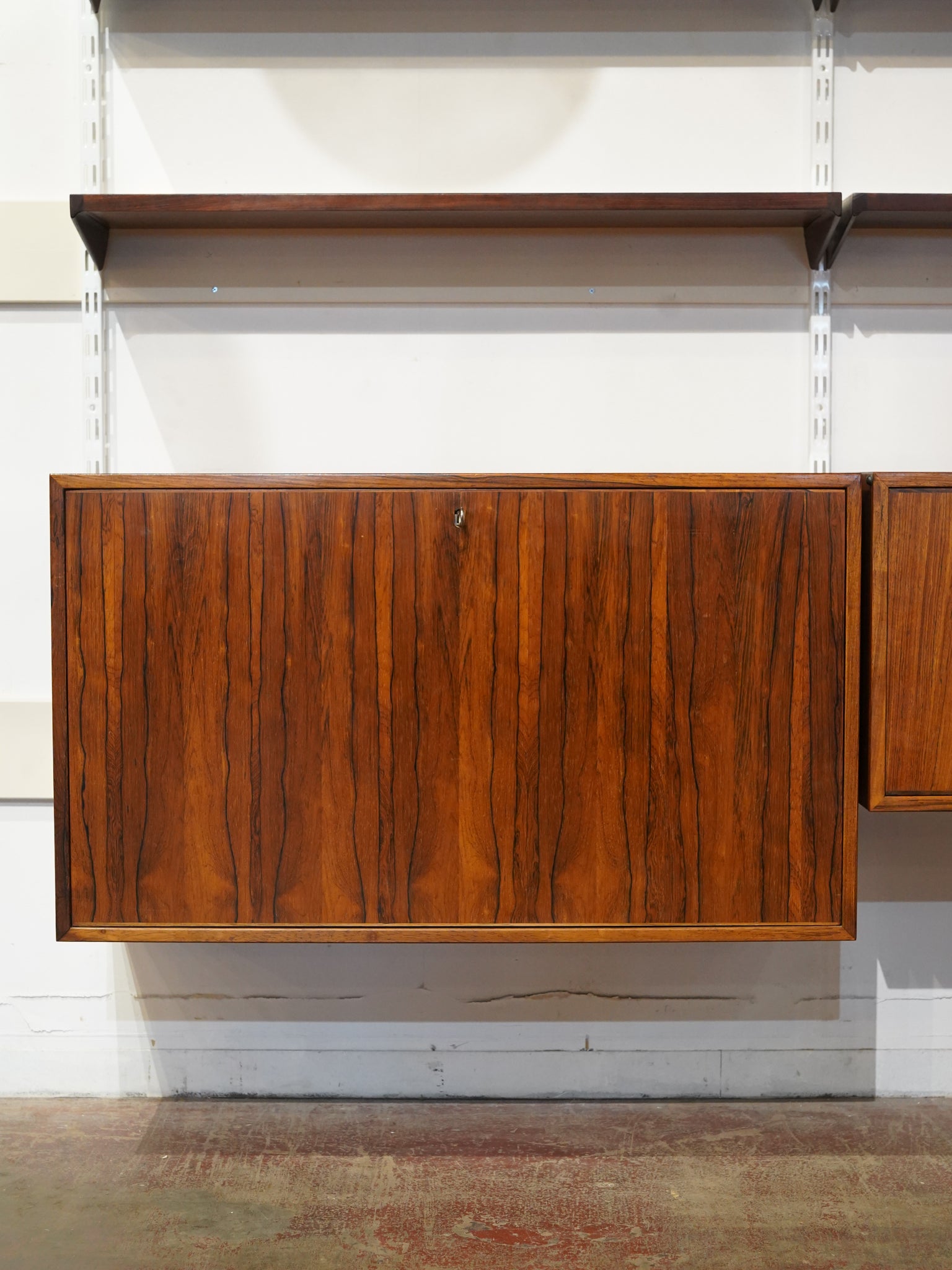 FM Møbler , Kai Kristiansen - ウッド ウォールユニットシェルフ - 1960's , Denmark - 大和店