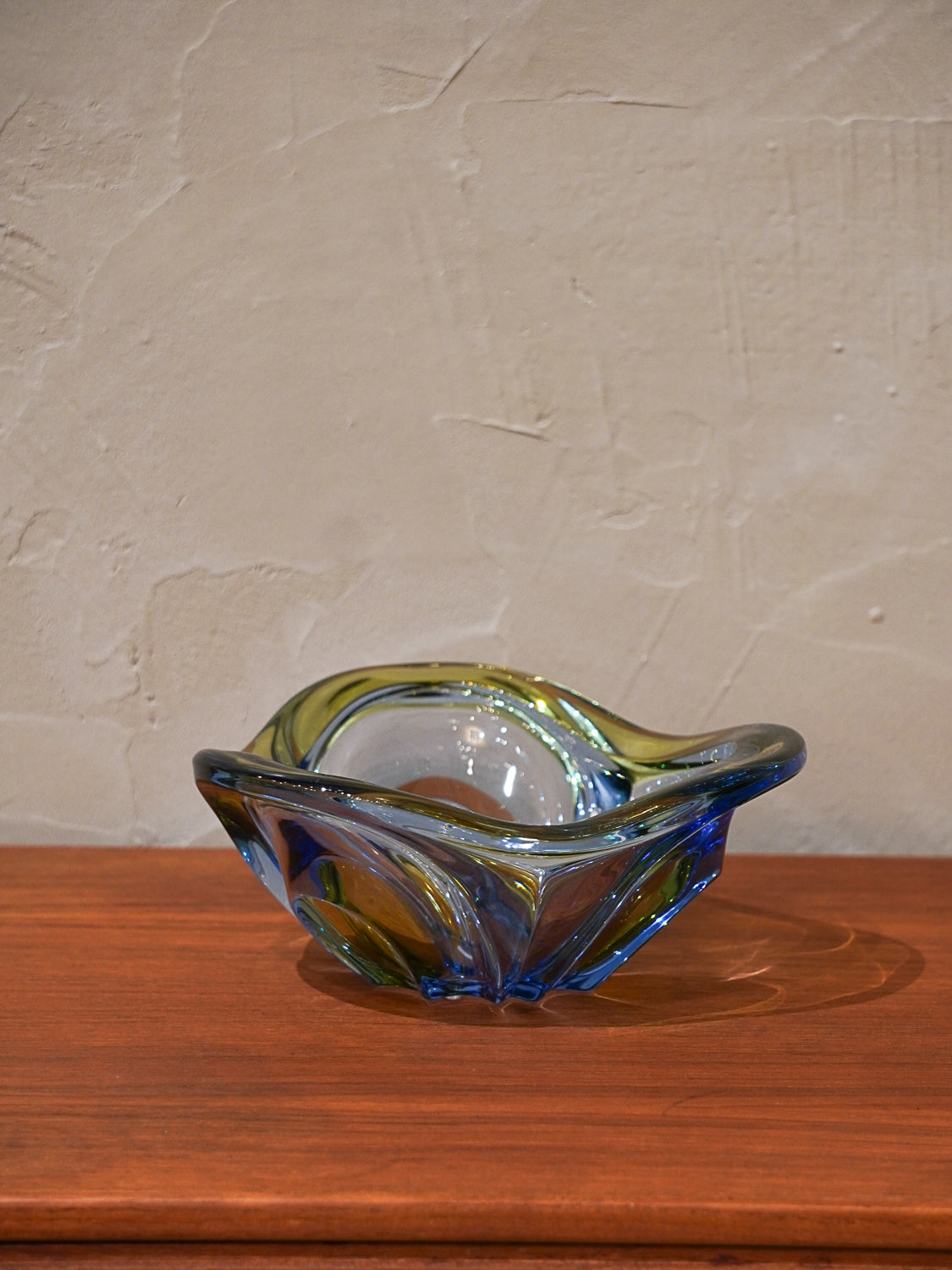 ガラス ボウル - 1960's , Czechoslovakia - cerote antiques