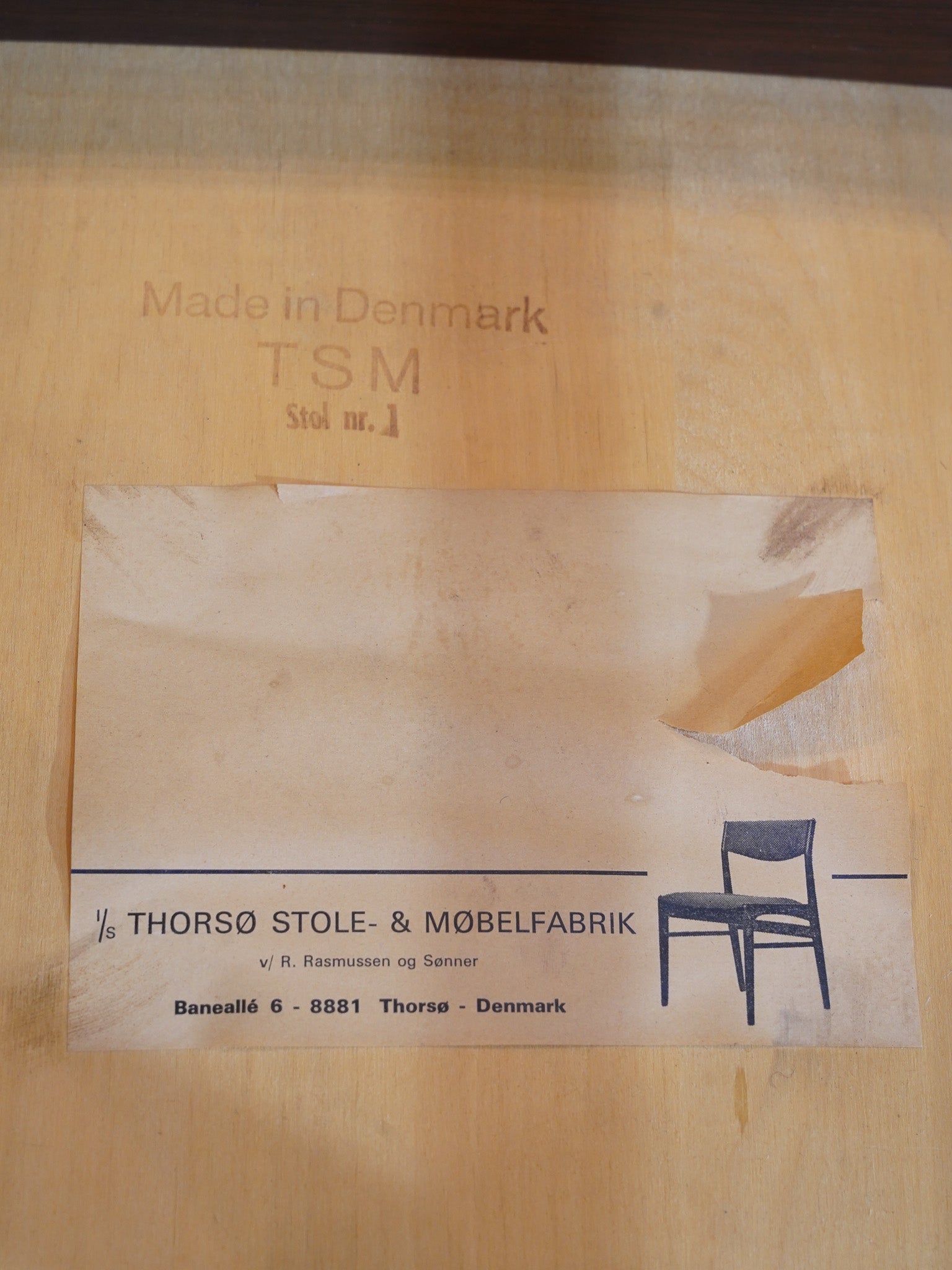 N&K. Bundgaard Rasmussen - Denmark , 1950-60s - ダイニングチェア