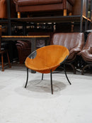 Lusch & Co <br>レザー バルーンチェア <br>1960's , West Germany <br> 大阪店