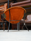 Lusch & Co <br>レザー バルーンチェア <br>1960's , West Germany <br> 大阪店
