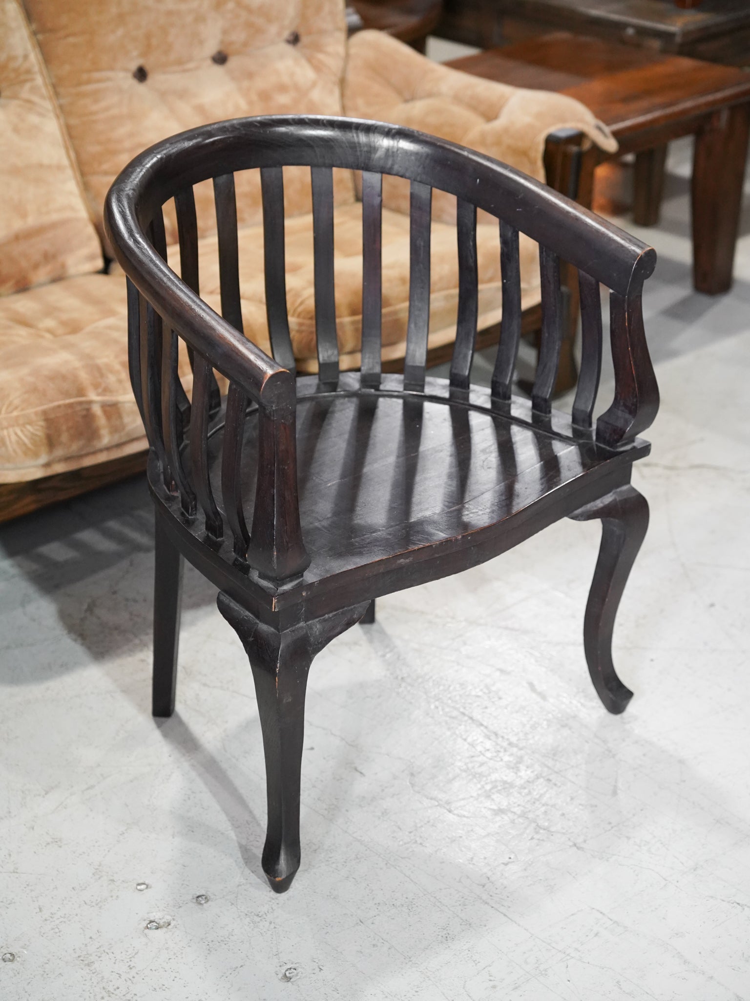 ウッド アームチェア - cerote antiques