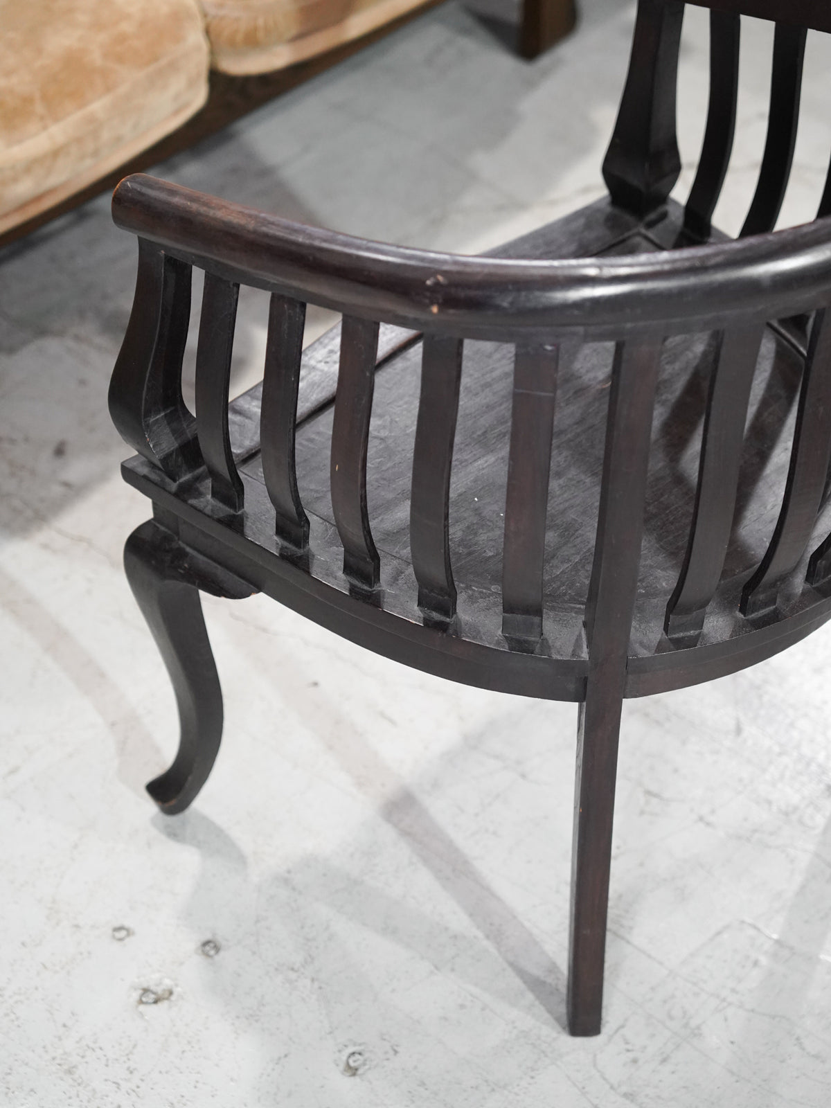 ウッド アームチェア