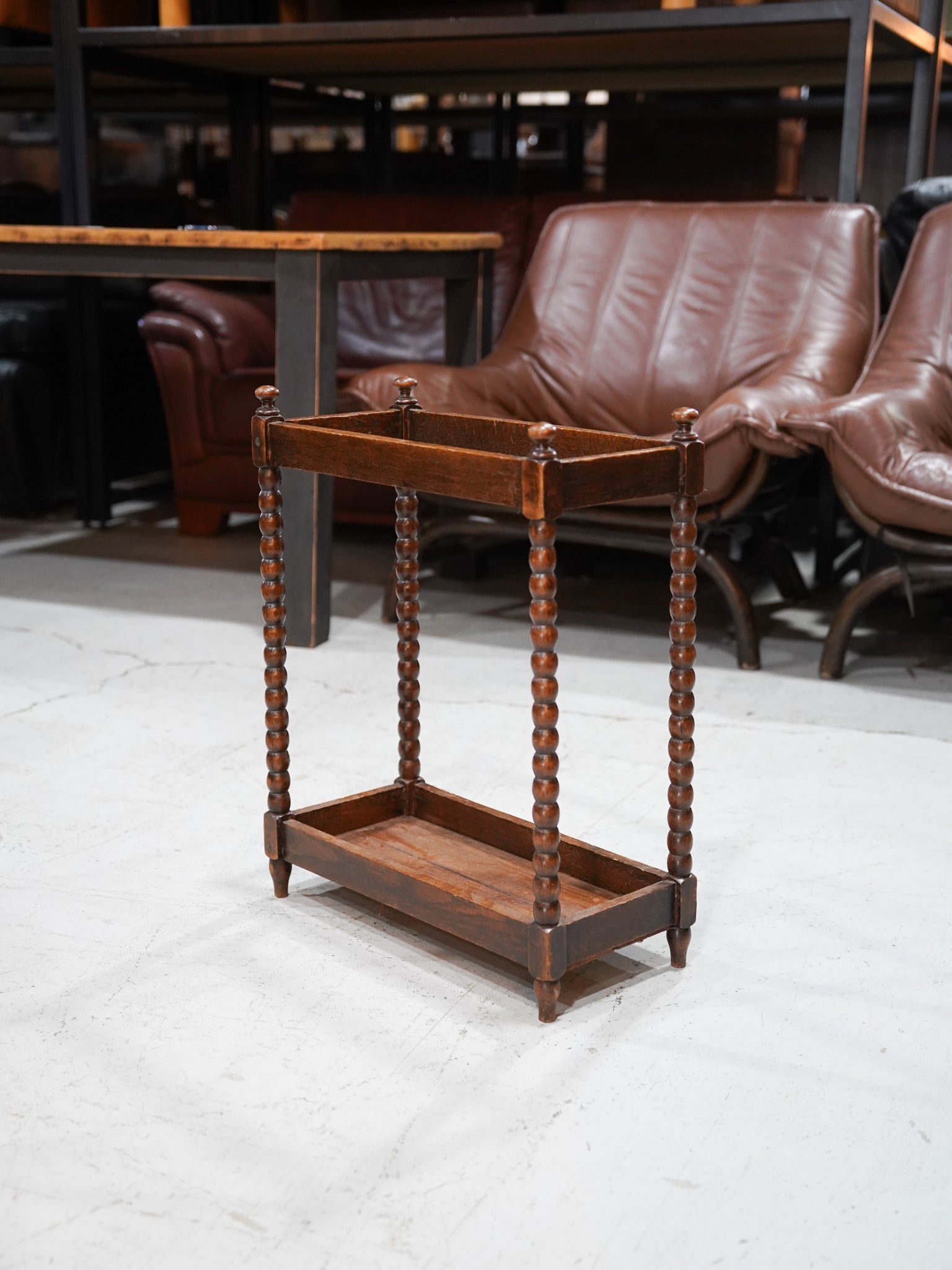 ウッド アンブレラスタンド - cerote antiques