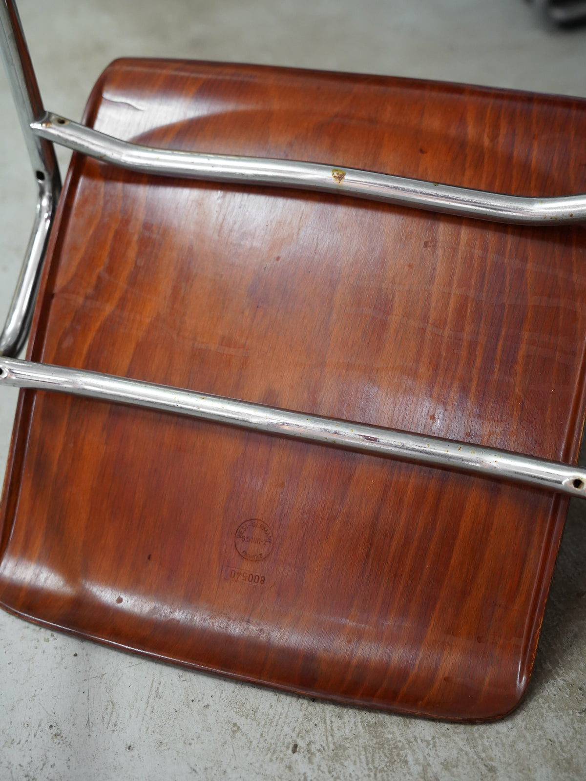 GALVANITAS - "Thur-Op-Seat" スタッキングチェア - 1960’s , Netherlands