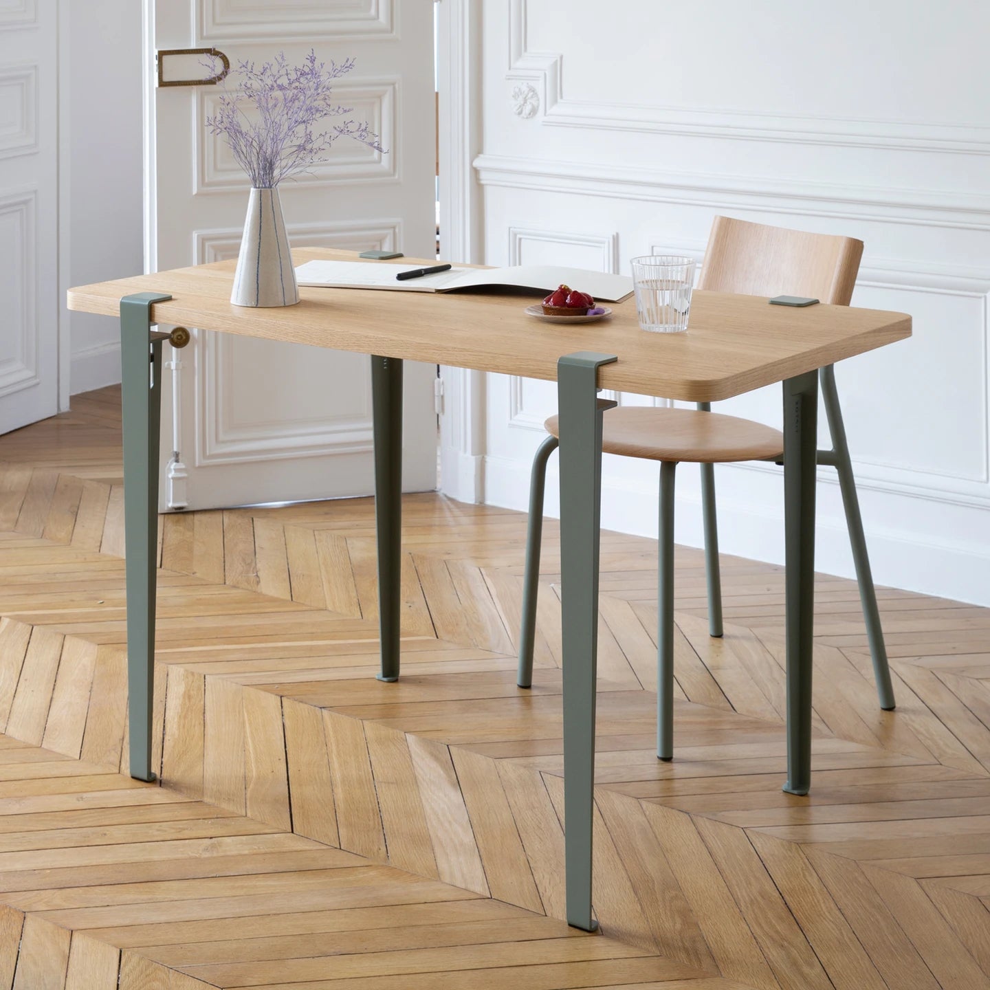 TIPTOE - Table and desk leg – 75 cm - EUCALYPTUS GRAY - 大阪店