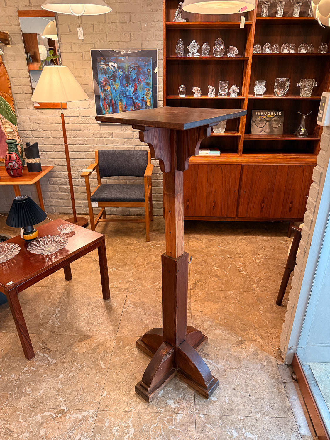 ウッドディスプレイスタンド - cerote antiques